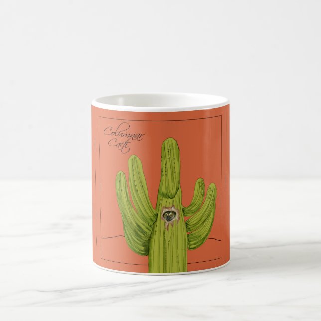 Columnar Cactus Coffee Mug (Center)