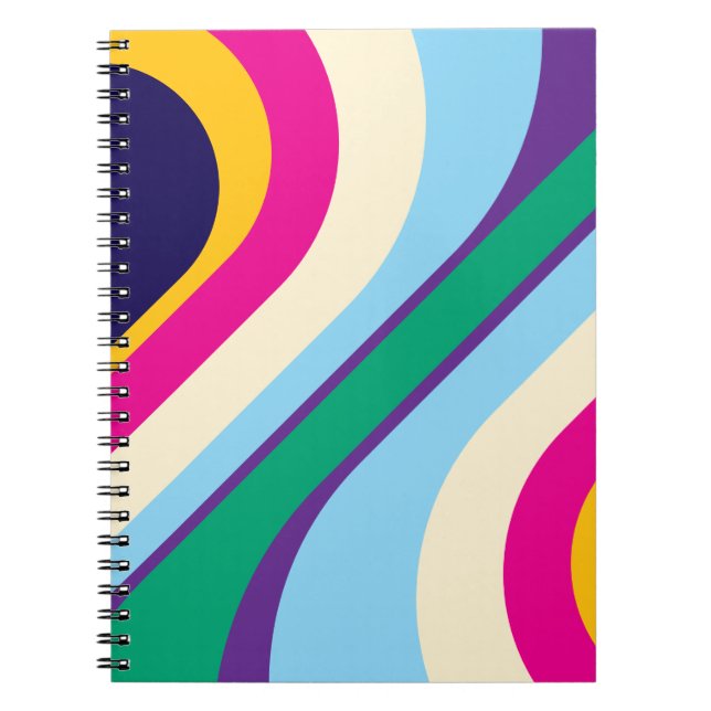 Colurful Spiral Notebook  (Front)