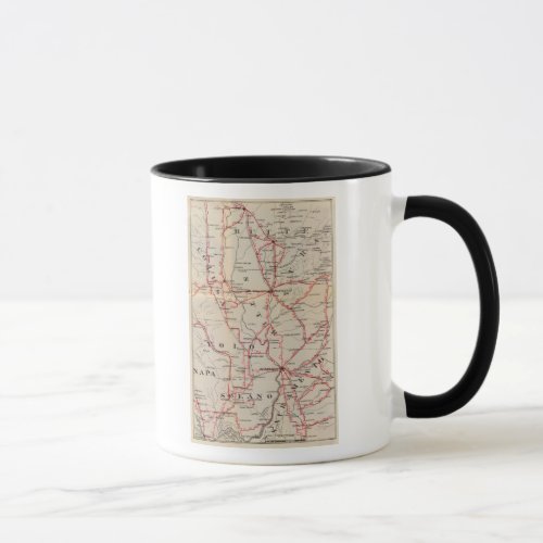 Colusa Yolo Napa Butte Yuba Sutter Solano Mug