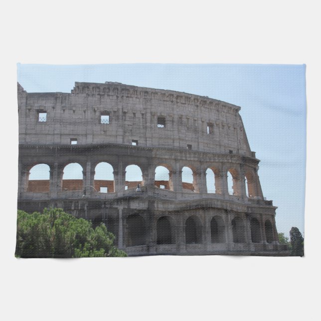 Colusseum, Rome, Italy Kitchen Towel (Horizontal)