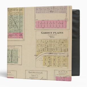 Colwich, Garden Plains, and Bayneville, Kansas 3 Ring Binder