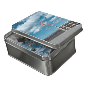 Colwyn Bay Pier Lamps Jigsaw Puzzle