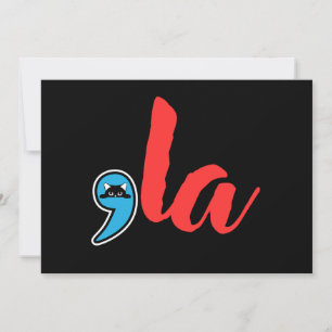 Coma La 2024 Cat Lady Invitation