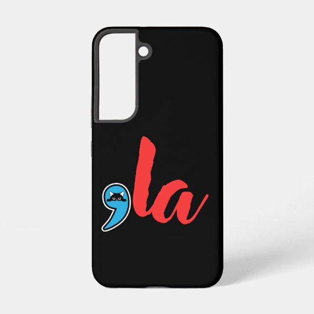 Coma La 2024 Cat Lady Samsung Galaxy Case (Back)