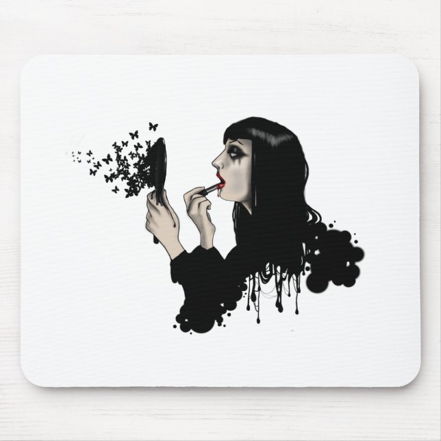 ComaBlack Mouse Pad (Front)