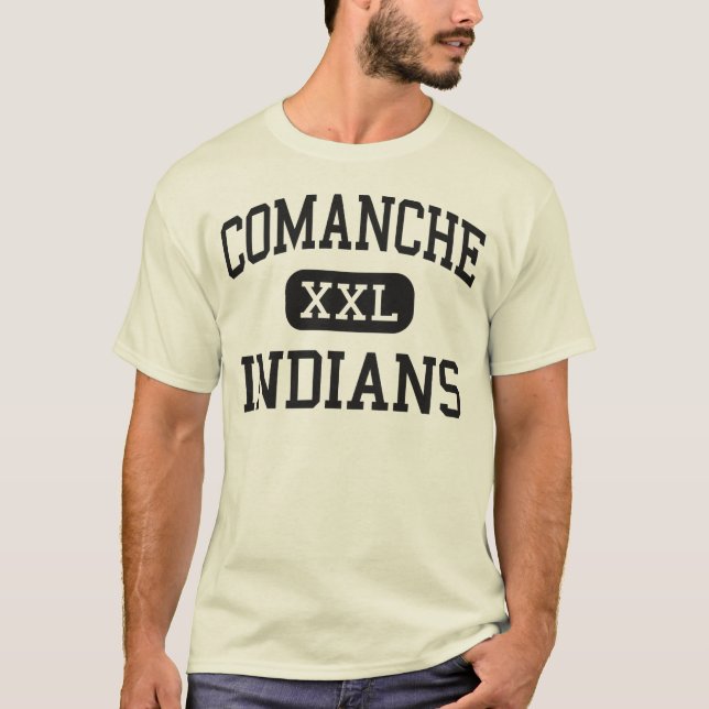 Comanche - Indians - High School - Comanche Texas T-Shirt (Front)
