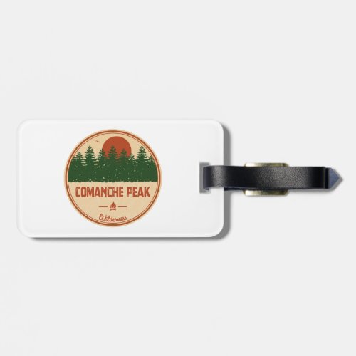 Comanche Peak Wilderness Colorado Luggage Tag