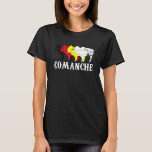 Comanche People Native American Indian Medicine Wh T-Shirt