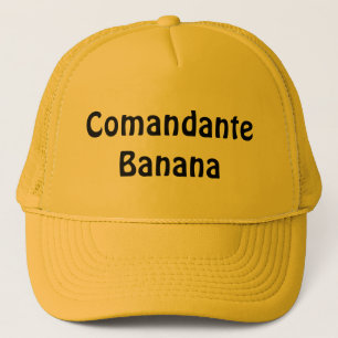 comandante banana trucker hat