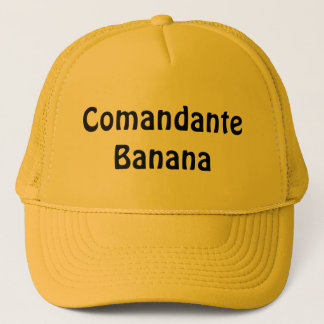 comandante banana trucker hat