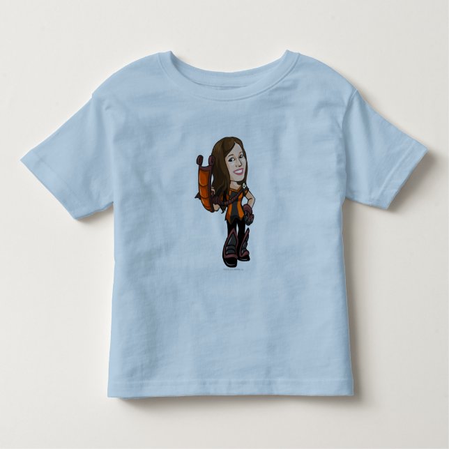 Comastar Haunted Woods Staff Player Toddler T-shirt (Front)