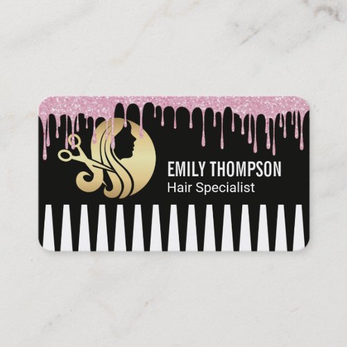 Comb | Hair Stylist | Barber Shop Business Card