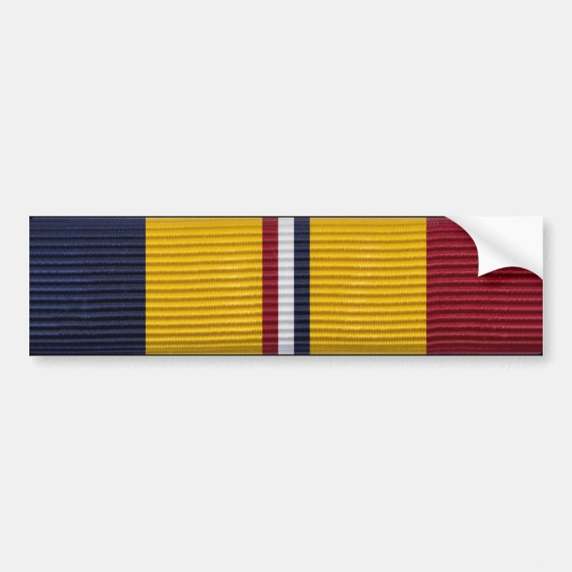 Combat Action Ribbon Bumper Sticker (Front)