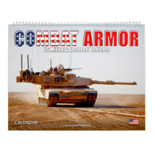 COMBAT ARMOR - US Military Armored Vehicles Calendar