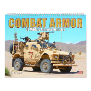 COMBAT ARMOR - US Military Armored Vehicles Calendar