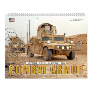 COMBAT ARMOR - US Military Armored Vehicles Calendar
