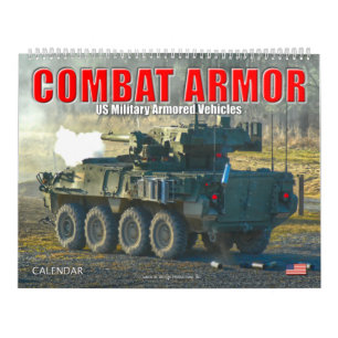 COMBAT ARMOR - US Military Armored Vehicles Calendar