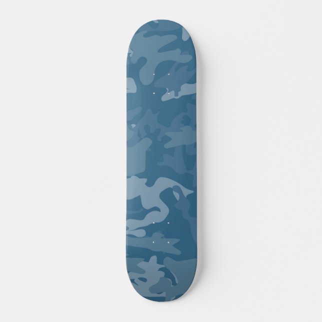 'COMBAT' (BLUE) skateboard (Front)
