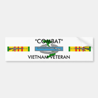 Combat bumper sticker