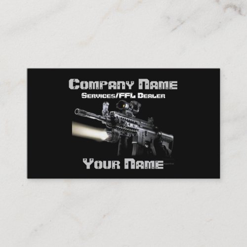Combat business card  2