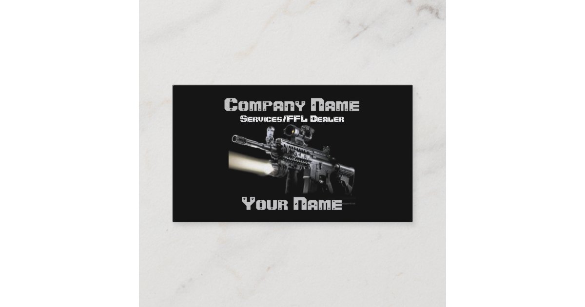 Combat business card  2