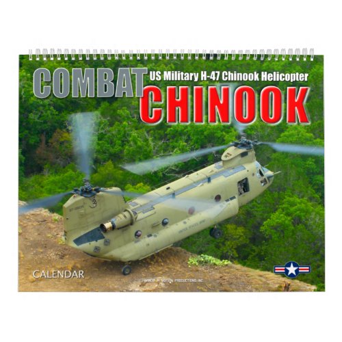 COMBAT CHINOOK _ US Military H_47 Chinook Calendar