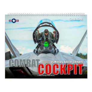 COMBAT COCKPIT - US Military Aircraft Cockpits Calendar