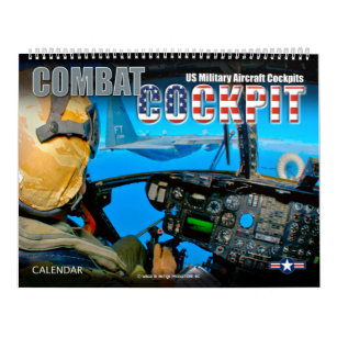 COMBAT COCKPIT - US Military Aircraft Cockpits Calendar