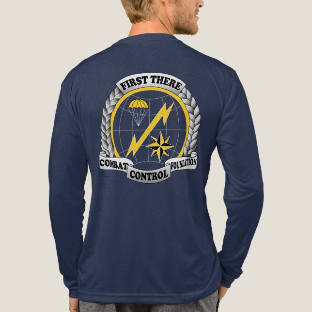 Combat Control RED Friday. Honor the Deployed. Tri-Blend Shirt (Back)