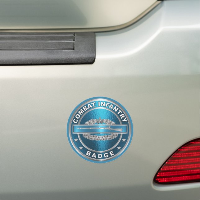 Combat Infantry Badge CIB Car Magnet (In Situ)