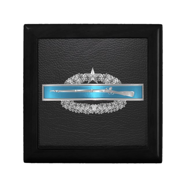 Combat Infantry Badge CIB Combat Star Gift Box (Front)