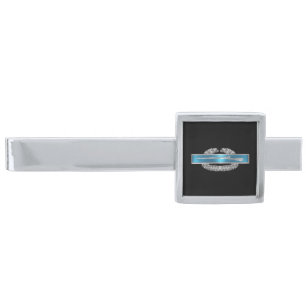 Combat Infantry Badge (CIB) Silver Finish Tie Bar