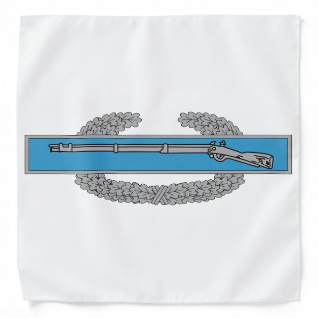 Combat Infantryman Badge CIB Army Veteran Bandana (Front)