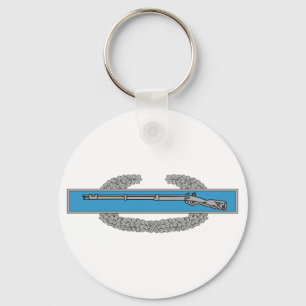 Combat Infantryman Badge CIB Army Veteran Keychain