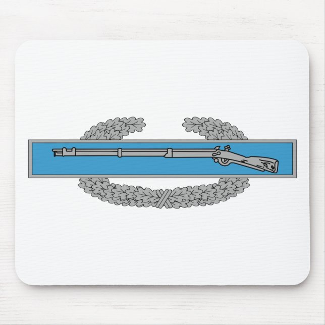Combat Infantryman Badge CIB Army Veteran Mouse Pad (Front)
