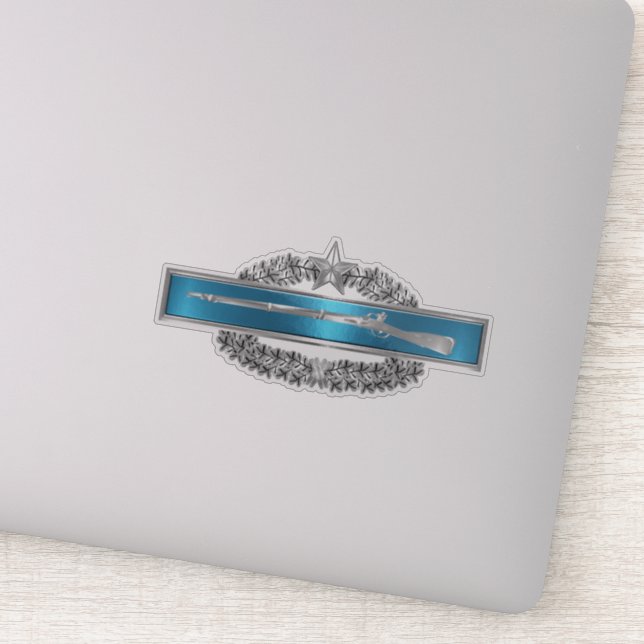 Combat Infantryman Badge with Combat Star Sticker (Detail)