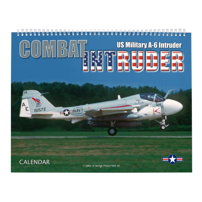 COMBAT INTRUDER - A-6 Intruder Calendar (Cover)
