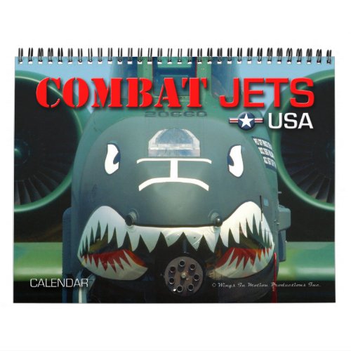 Combat Jets USA Calendar