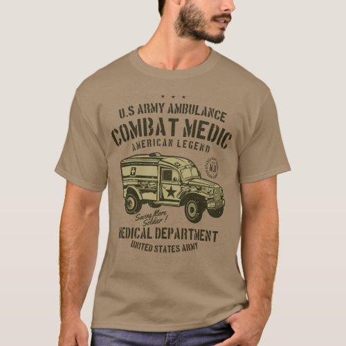 Combat Medic American Legend T_Shirt