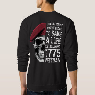 Combat Medic Brotherhood Veteran Sweatshirt