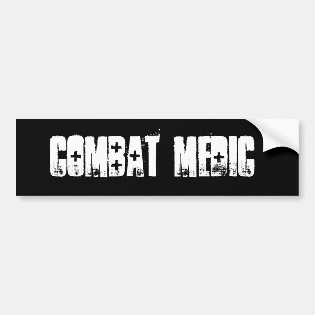 thumbnail image 2 of Round Combat Medic Cross Sticker Decal – Vinyl, Graphic Theme 2 of 4