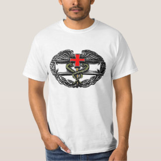 Combat Medic - Color w/Slogan T-Shirt