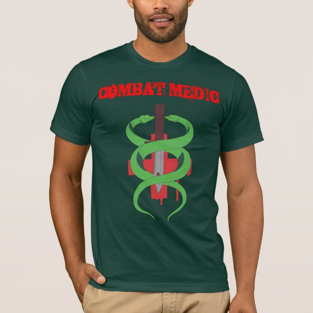 Combat Medic Full Color T-Shirt (Front)
