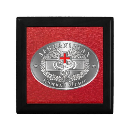 Combat Medical Badge Afghanistan  Gift Box