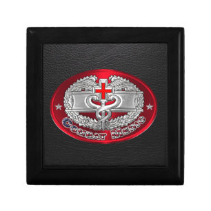 Combat Medical Badge Gift Box