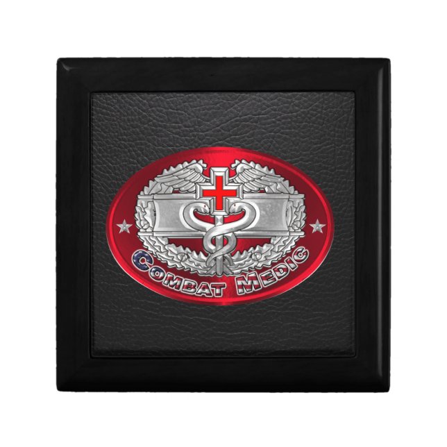 Combat Medical Badge  Gift Box (Front)
