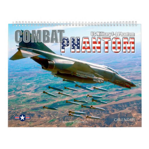 COMBAT PHANTOM _ US MILITARY F_4 PHANTOM CALENDAR