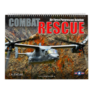 COMBAT RESCUE - Pararescue Aviation Calendar