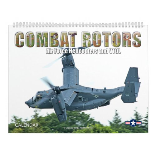 COMBAT ROTORS _ Air Force Helicopters and VTOL Calendar