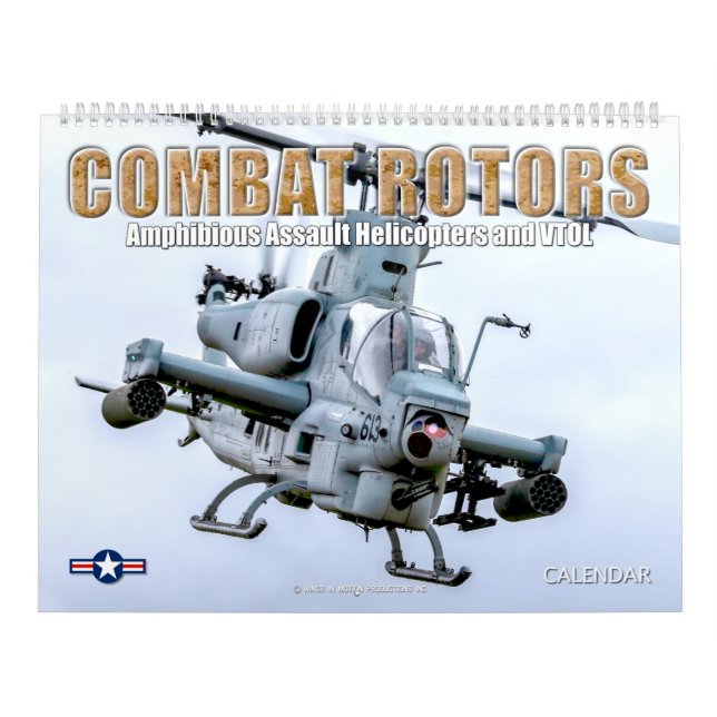 COMBAT ROTORS - Amphibious Assault Rotorcraft Calendar (Cover)
